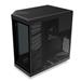 HYTE Y70 Touch Infinite Dual Chamber ATX Mid Tower Modern Aesthetic Case With Integrated 2.5K LCD Touchscreen, Pitch Black(Open Box)