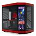 HYTE Y70 Touch Infinite Dual Chamber ATX Mid Tower Modern Aesthetic Case With Integrated 2.5K LCD Touchscreen, Black Cherry