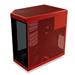 HYTE Y70 Touch Infinite Dual Chamber ATX Mid Tower Modern Aesthetic Case With Integrated 2.5K LCD Touchscreen, Black Cherry