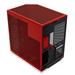 HYTE Y70 Touch Infinite Dual Chamber ATX Mid Tower Modern Aesthetic Case With Integrated 2.5K LCD Touchscreen, Black Cherry