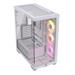 CORSAIR iCUE LINK 3500X RGB Tempered Glass Mid-Tower PC Case, White