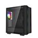 DeepCool CC560 ARGB V2 Mid-Tower ATX PC Case, Black