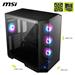 MSI MAG PANO 100R PZ Mid-Tower Case for up to ATX Motherboards, USB 3.2 Type-C x 1, USB 3.2 Gen1 x 2,  Tempered Glass Window