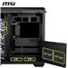 MSI MAG PANO 100R PZ Mid-Tower Case for up to ATX Motherboards, USB 3.2 Type-C x 1, USB 3.2 Gen1 x 2,  Tempered Glass Window