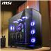 MSI MAG PANO 100R PZ Mid-Tower Case for up to ATX Motherboards, USB 3.2 Type-C x 1, USB 3.2 Gen1 x 2,  Tempered Glass Window