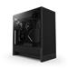 NZXT H5 Flow Compact ATX Mid-Tower Airflow case, Black