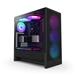 NZXT H5 Flow RGB Compact ATX Mid-Tower Airflow case, Black