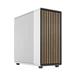 FRACTAL DESIGN North XL EATX ATX mATX Mid Tower PC Case - Chalk White Chassis with Oak Front and Mesh Side Panel