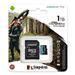 Kingston Canvas Go! Plus microSDXC 1TB,Class 10, UHS-I, U3, V30, A2 ,170MB/s Read, 90MB/s Write   With Adapter (SDCG3/1TBCR)