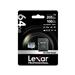 LEXAR SILVER PLUS 64GB microSDXC A2  U3
UHS-I V30, Up to 205MB/s  - Micro SD Card w/ Adapter (LMSSIPL064G-BNANU)