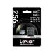 LEXAR SILVER PLUS 256GB microSDXC A2  UHS-I V30, Up to 205MB/s  - Micro SD Card w/ Adapter (LMSSIPL256G-BNANU)