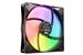 be quiet! Light Wings LX 140mm PWM ARGB Case Fan, Black, 3 Pack