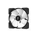 FRACTAL DESIGN Aspect 14 RGB 140 mm PWM Wide 500-1700 RPM Range Black Frame Computer Case Fan