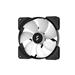 FRACTAL DESIGN Aspect 14 RGB 140 mm 1000 RPM Black Frame 3-pack Computer Case Fan