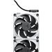 HYTE THICC FP12 (3 Pack) - 120mm x 32mm Silent High Performance Fans - Liquid Crystal Polymer Blades - 0-3,000 RPM - 105.8 CFM Airflow - 8.14 mm-H2O Static Pressure - Powered By Nexus Link - White/Black