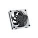 HYTE THICC FP12 (3 Pack) - 120mm x 32mm Silent High Performance Fans - Liquid Crystal Polymer Blades - 0-3,000 RPM - 105.8 CFM Airflow - 8.14 mm-H2O Static Pressure - Powered By Nexus Link - White/Black