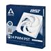 Arctic P14 PWM PST 140m PWM Fan with Cable Splitter, White