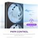 NZXT F280 RGB Core 280mm Single - Frame RGB fan Unit, Black