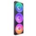 NZXT F360 RGB Core 360mm Single - Frame RGB fan Unit, Black(Open Box)