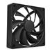 NZXT F120Q 120mm Quiet Airflow PWM Case Fan, Black