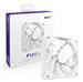 NZXT F120Q 120mm Quiet Airflow PWM Case Fan, White