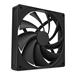 NZXT F140Q 140mm Quiet Airflow PWM Case Fan, Black