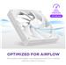 NZXT F140Q 140mm Quiet Airflow PWM Case Fan, White