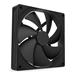 NZXT F140P 140mm Static Pressure PWM Case Fan, Black(Open Box)