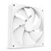 NZXT F140P 140mm Static Pressure PWM Case Fan, White