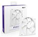 NZXT F140P 140mm Static Pressure PWM Case Fan, White