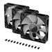 CORSAIR RS120 ARGB 120mm PWM Fans Triple Pack, Black