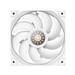 DeepCool FT12 WH, 120mm FDB Fan, 3-Phase 10-pole 12-slot Motor, PWM, Transparent Center Window, Subtle White LED underglow, White