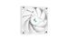 DeepCool AK500S (Slim) DIGITAL Air Cooler, Single Tower, Real-Time CPU Status Screen, White