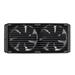 EVGA CLC 240mm All-In-One RGB LED CPU Liquid Cooler, 2x FX12 120mm PWM Fans, Intel, AMD, 5 YR Warranty (400-HY-CL24-V1)