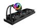 DEEPCOOL Castle 360EX, Addressable RGB AIO Liquid CPU Cooler, Anti-Leak Technology Inside, Cable Controller and 5V ADD RGB 3-Pin Motherboard Control, TR4/AM4 Supported(Open Box)