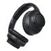 AUDIO TECHNICA ATH-S300BT Wireless Headphones, Black | Hybrid Active Noise Cancellation | Multipoint Pairing | Bluetooth 5.1