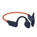 CREATIVE Outlier Free Pro+ Wireless Waterproof Bone Conduction Headphones with Adjustable Transducers, Midnight Blue with Fiery Orange