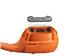 SHOKZ OpenRun PRO 2 Bone Conduction Open-Ear Bluetooth Headphones, Orange