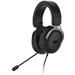 ASUS TUF H3 GUN METAL Gaming Headset with Cross-platform Compatibility with 3.5mm connectors (TUF GAMING H3 GUN METAL)