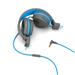 JLAB AUDIO JBuddies Studio On-Ear Kids Wired Headphones, Blue/Grey | Volume Safe Sound | All-day Comfort | Ages 6+(Open Box)