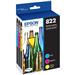 Epson T822 Original Ink Cartridge - Combo Pack - CMY - Inkjet - Standard Yield