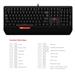 Rii All Keys Anti-ghosting PC Mechanical Gaming Keyboard with 3 Macro Keys and Backlight (K66)(Open Box)