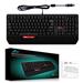 Rii All Keys Anti-ghosting PC Mechanical Gaming Keyboard with 3 Macro Keys and Backlight (K66)(Open Box)