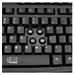 Adesso WKB-1330CB - 2.4 GHz Wireless Desktop Keyboard and Mouse Combo - USB Membrane Wireless RF 2.40 GHz Keyboard - 103 Key - English (US) - Black - USB Wireless RF Mouse - Optical - 1200 dpi - Scroll Wheel - QWERTY - Black - Play/Pause, Previous Track,