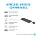 HP 330 Wireless Keyboard and Mouse Combo - 2.4 Ghz Wireless USB Receiver - Chiclet Keys, 12 Keyboard Shortcuts - 1600 DPI Multi-Surface Mouse - LED Num Lock, Caps Lock, Scroll Lock (2V9E6AA#ABL))