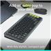 LOGITECH POP ICON Combo Keys Wireless Bluetooth Keyboard and Mouse,Graphite and Green(920-013103)