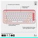 LOGITECH POP ICON Combo, Bluetooth Keyboard and Mouse Combo, Rose(920-013105)