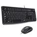 LOGITECH MK120 USB Wired Desktop Keyboard & Mouse Combo (920-002565)