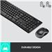 LOGITECH  MK270 Wireless Keyboard and Mouse Combo for Windows, 2.4 GHz Wireless, Compact Mouse(Open Box)