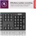 LENOVO100 Wireless Keyboard and Mouse Combo – Cordless Set with Spill Resistant Quiet Keys – 3-Zone Keyboard - Ambidextrous Mouse – Compact Design – Wireless USB -Black(Open Box)